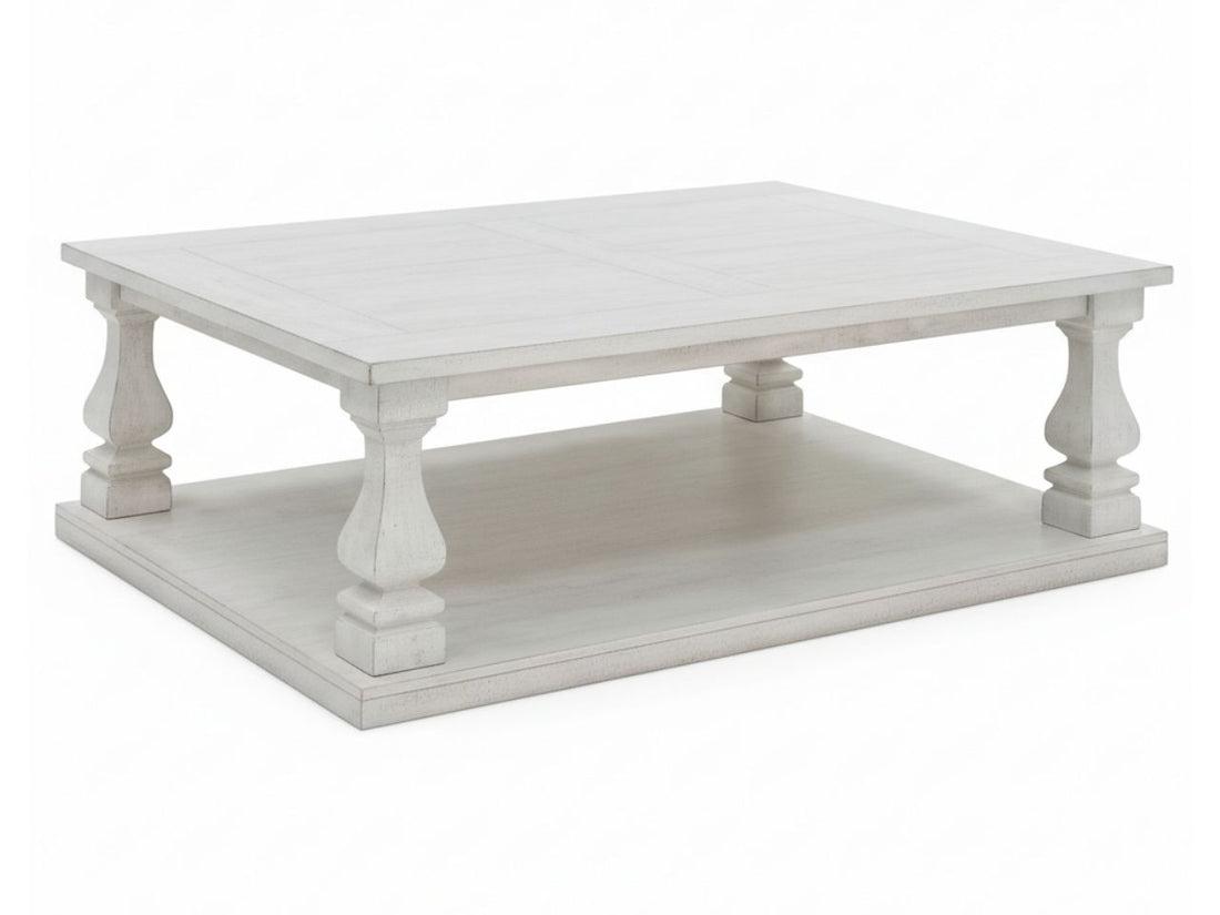 Arlendyne Rectangular Cocktail Table in a white background - Calgary Furniture Store