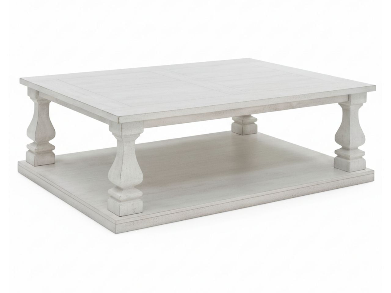 Arlendyne Rectangular Cocktail Table in a white background - Calgary Furniture Store