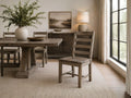 Ash Dining Chair in Calgary in a dining room setting. 