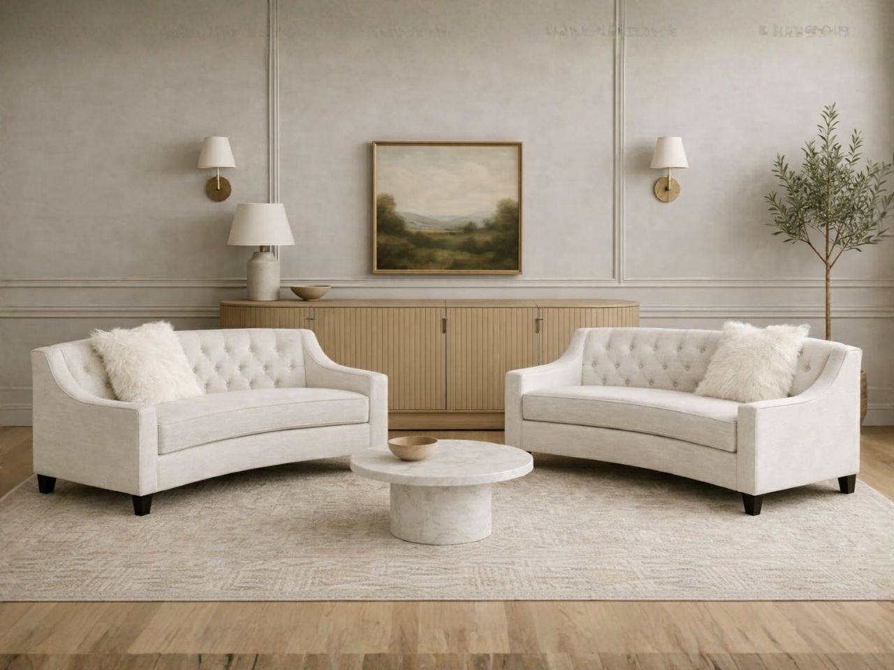 Astoria Curved Sofa 🇨🇦 | Calgary Furniture Store