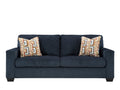 Aviemore Ink Sofa with Platform Foundation and Pillows in Calgary in a white background