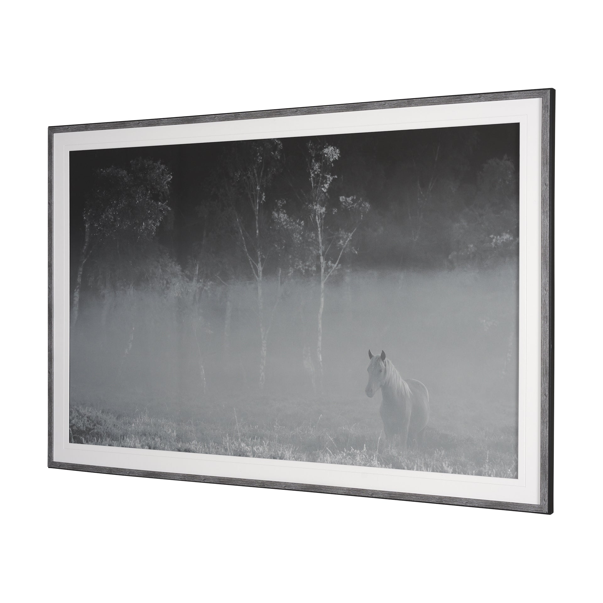 Quiet Morning by Matt Roseveare a Framed Photo Art Print Matted under Glass - Calgary Furniture Store