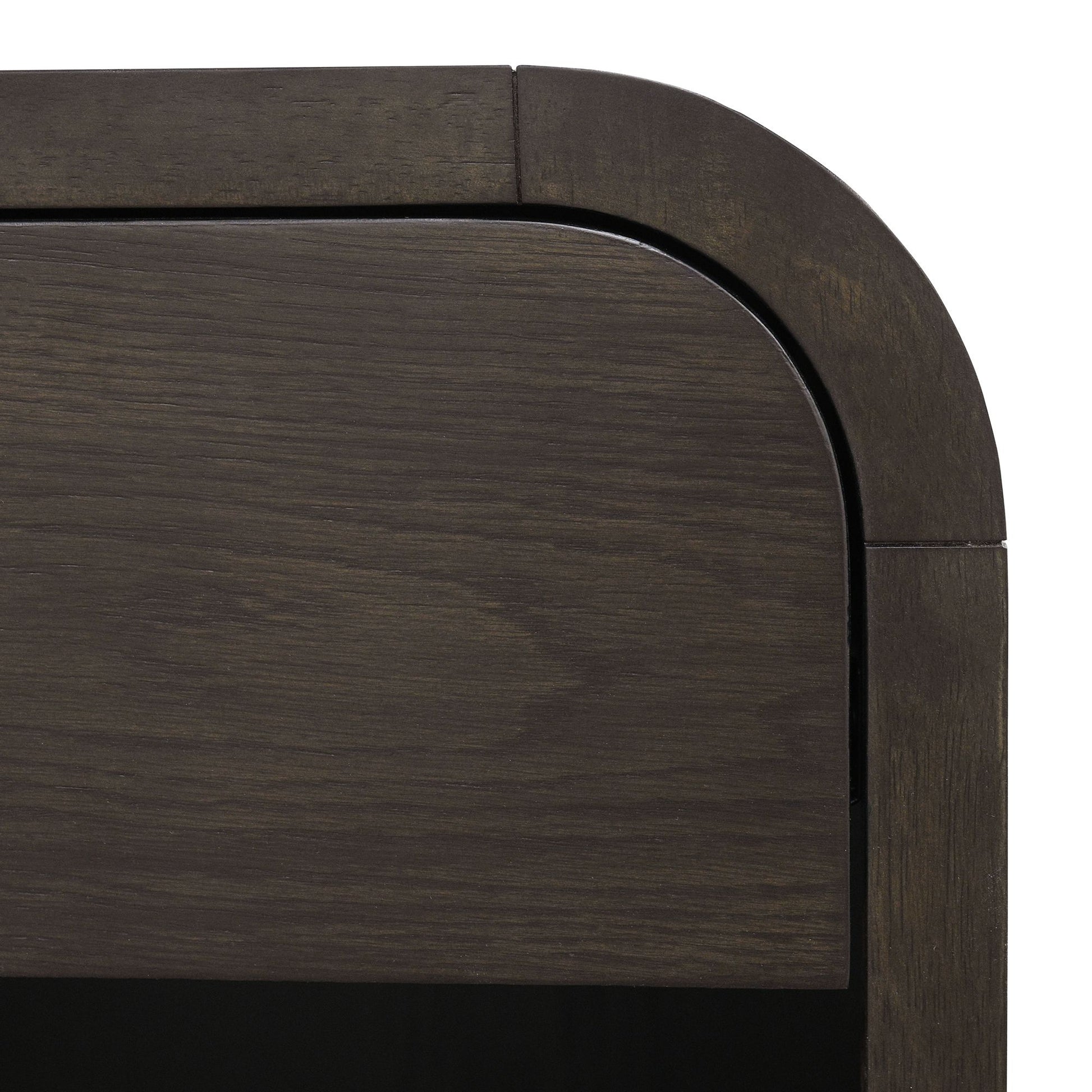 Bowman 1 Drawer Accent Table in Dark Walnut - Calgary Furniture Store