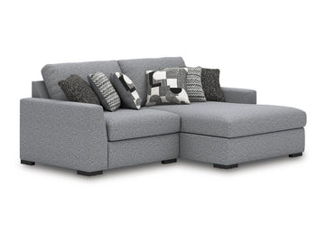 Bealton 2-Piece Modular Sectional Sofa with Chaise, Washable Covers in Calgary in a white background