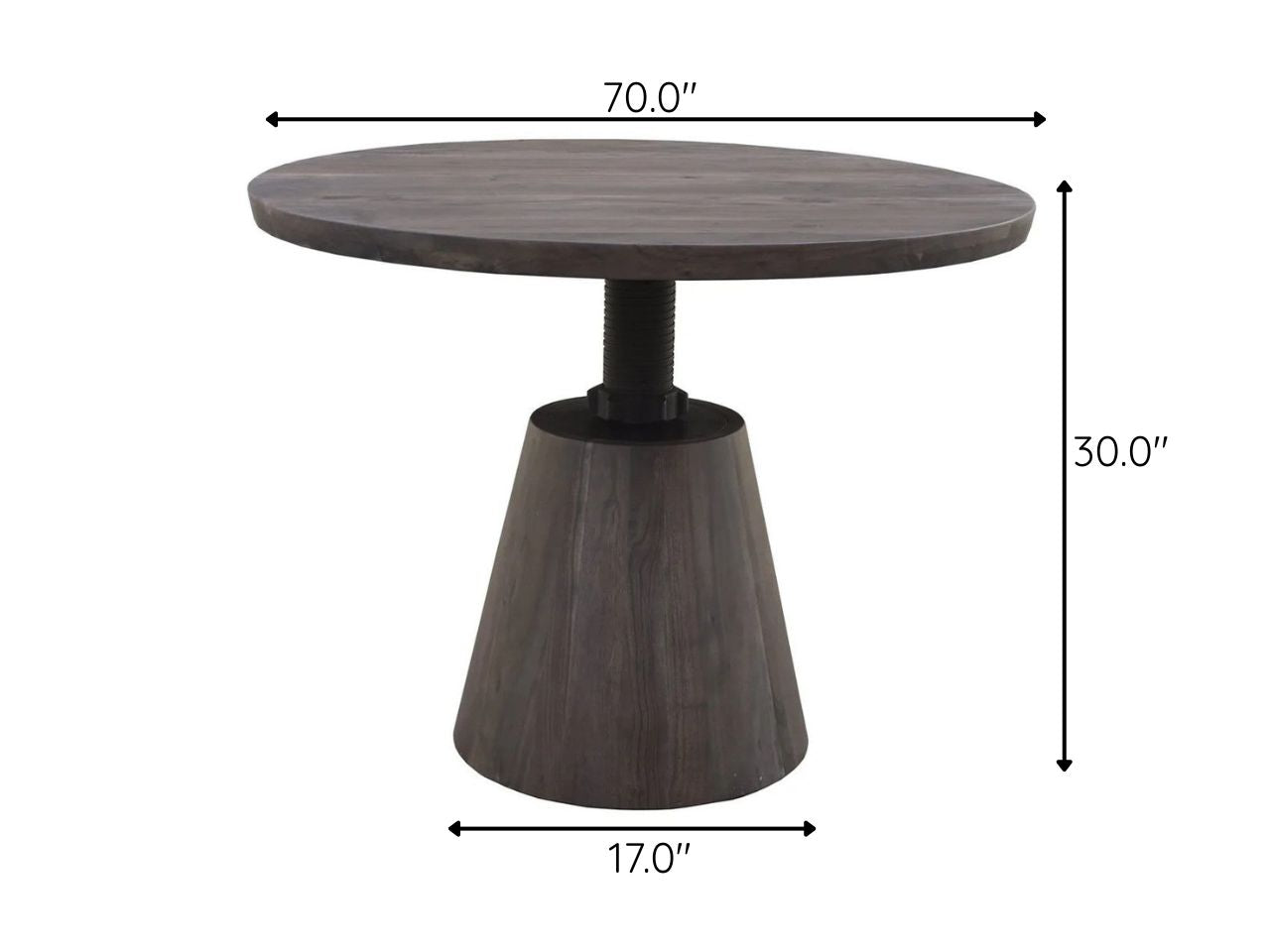 Bronx Crank Dining Table - Calgary Furniture Store