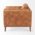 Brooks Faux Leather Chair - Calgary Furniture Store
