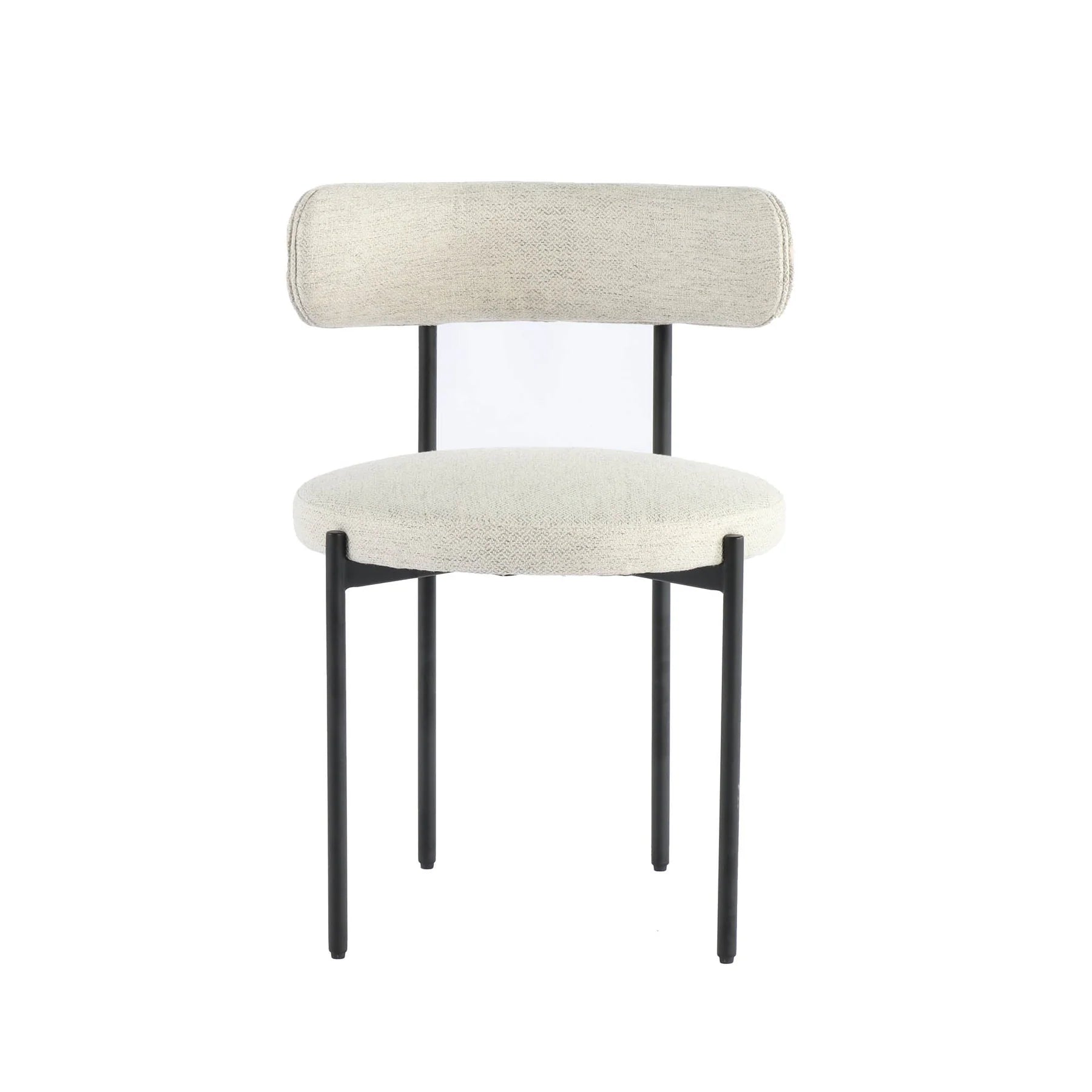 CLEO DINING CHAIR - MACADAMIA TRAVERTINE - Calgary Furniture Store