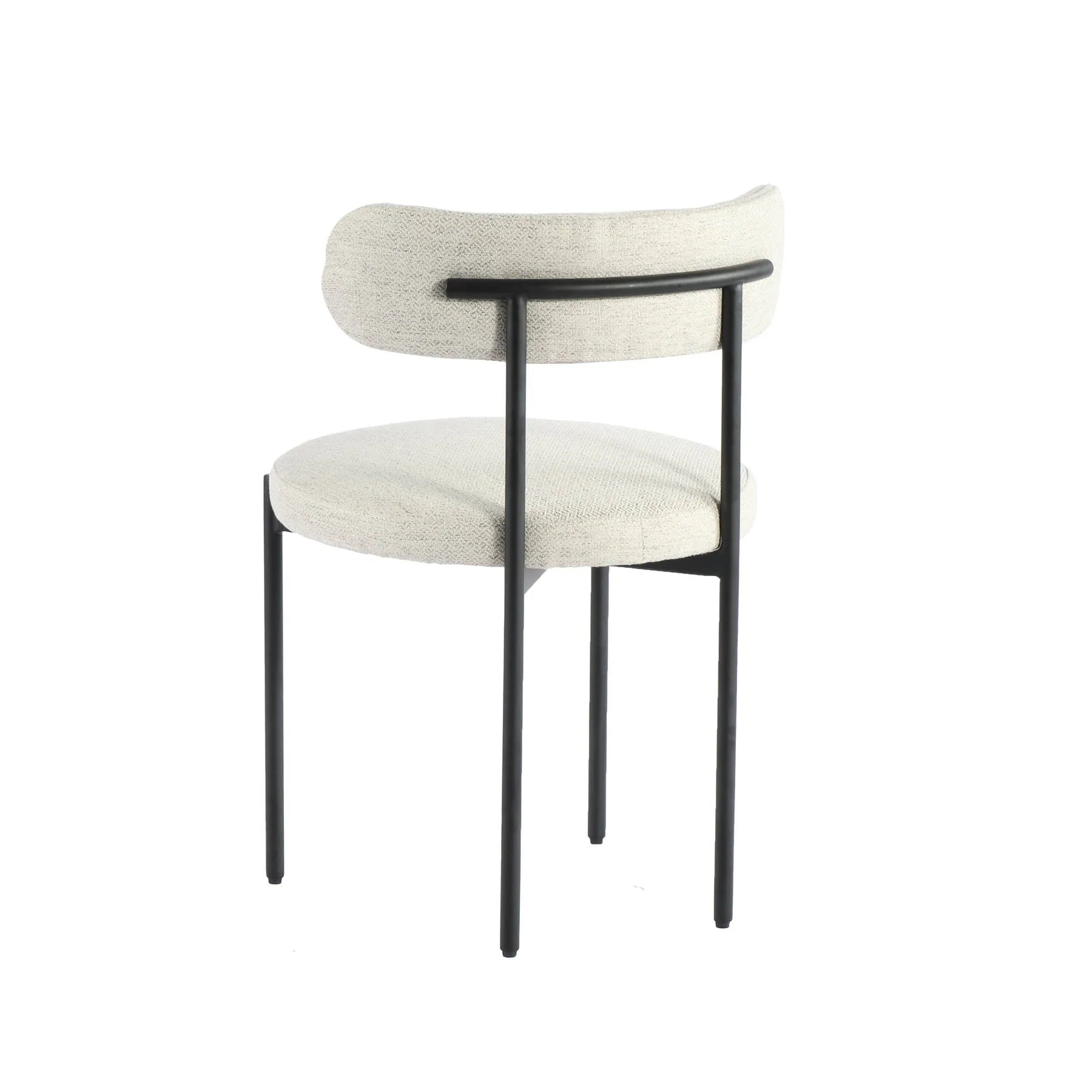 CLEO DINING CHAIR - MACADAMIA TRAVERTINE - Calgary Furniture Store