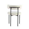 CLEO DINING CHAIR - MACADAMIA TRAVERTINE - Calgary Furniture Store
