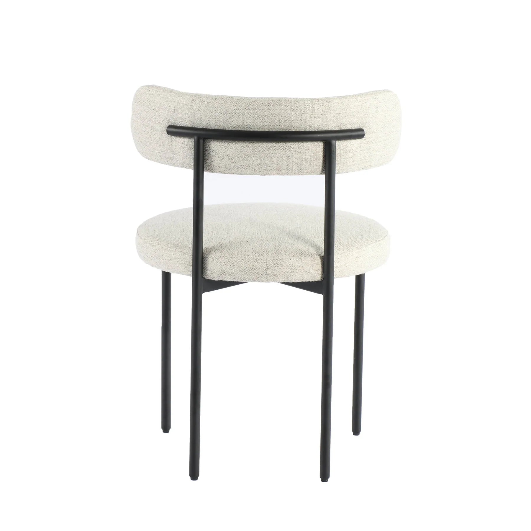 CLEO DINING CHAIR - MACADAMIA TRAVERTINE - Calgary Furniture Store