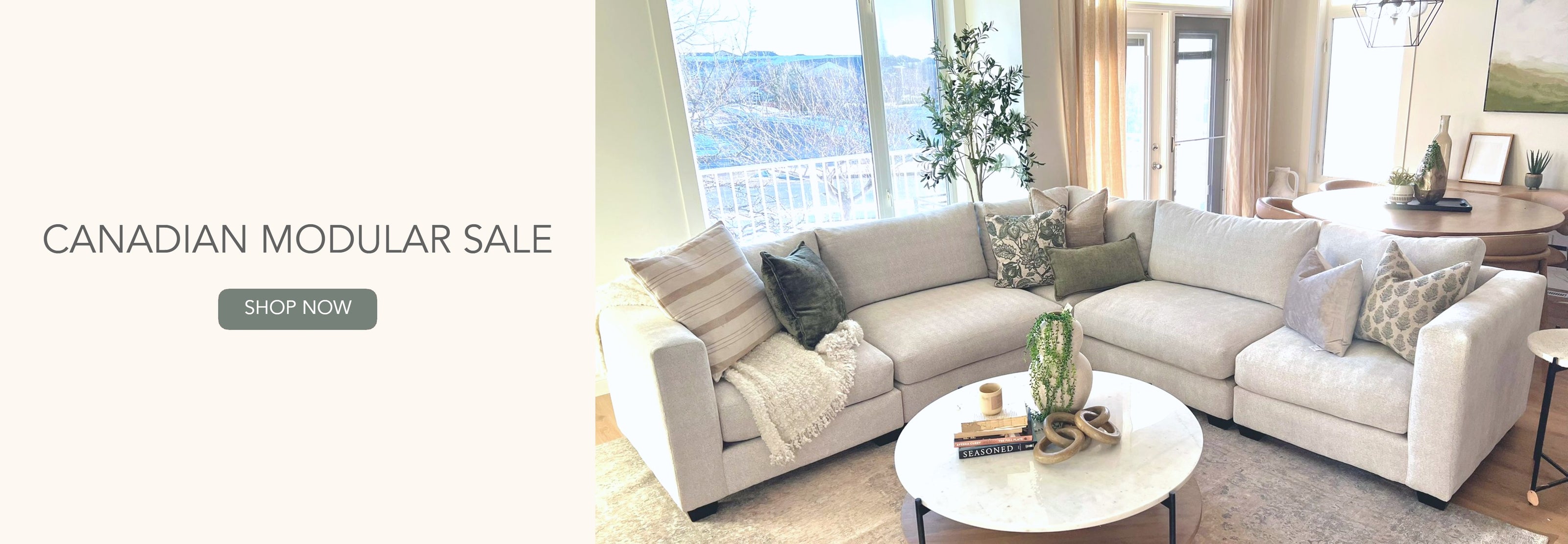 Canadian Made Modular Sectional on Sale by Showhome Furniture