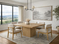 Canmore 54in Square Dining Table Solid Wood Options Multiple Finishes in Calgary
