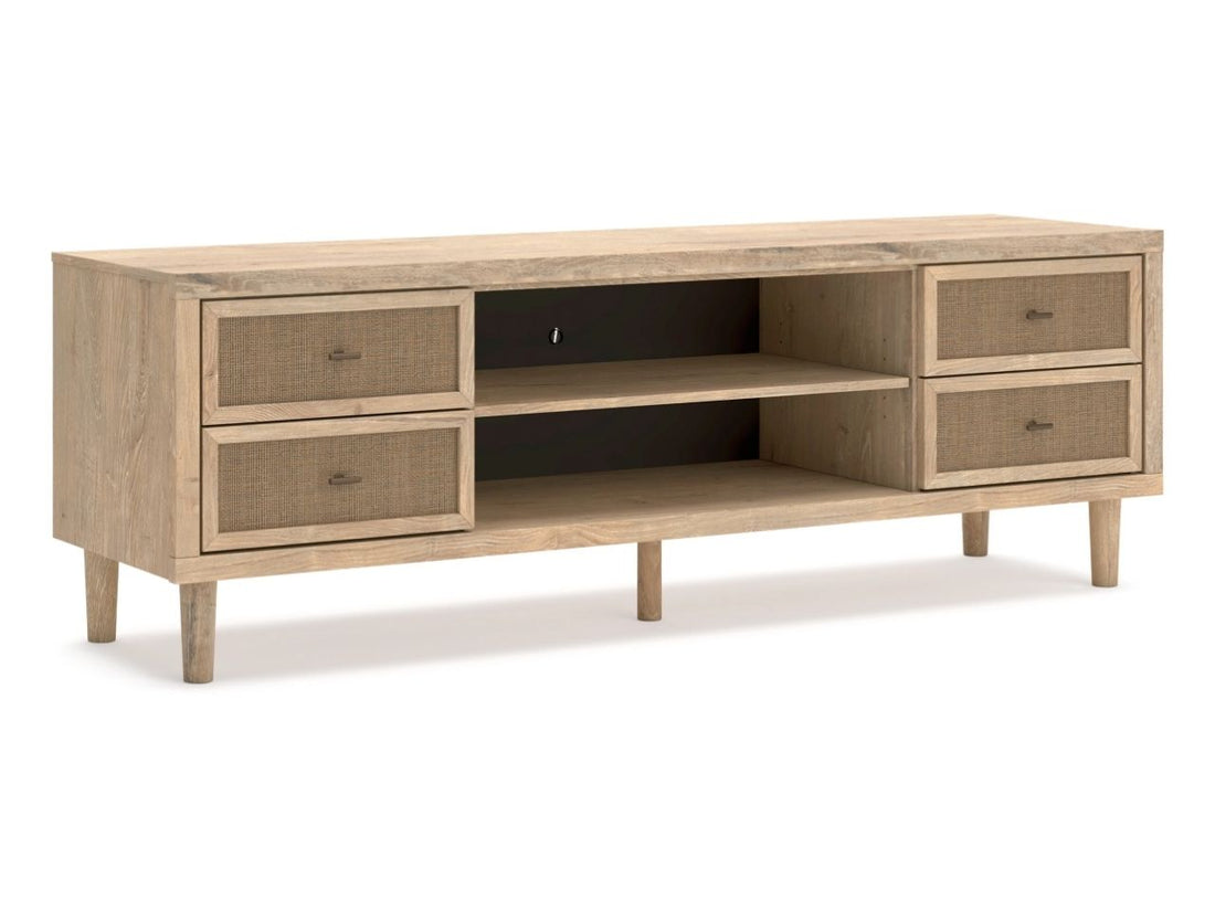 Cielden XL TV Stand w/Fireplace in Calgary