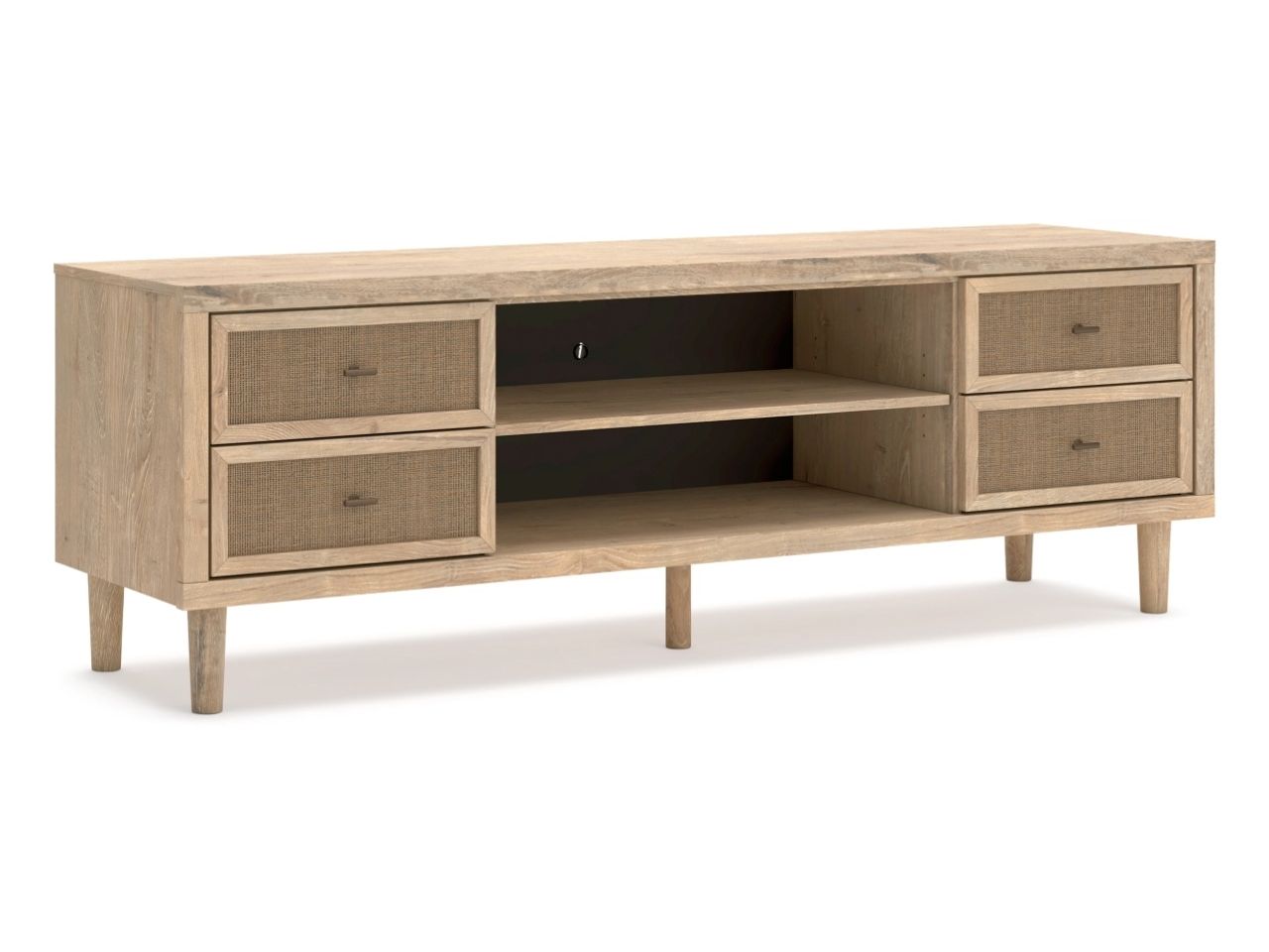 Cielden XL TV Stand w/Fireplace in Calgary