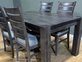 Classic Solid Wood Dining Table with Removable 18-inch Leaf Options