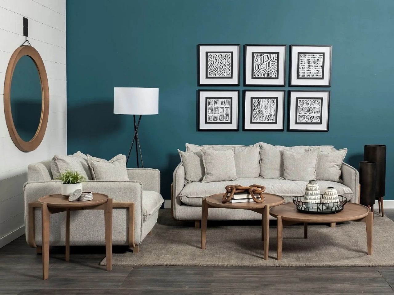 Cleaver Nesting Coffee Tables -Solid Wood | Calgary Furniture Store