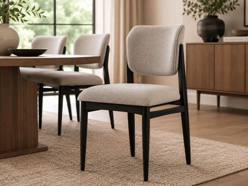 Cline Dining Chair in a dining room setting. 