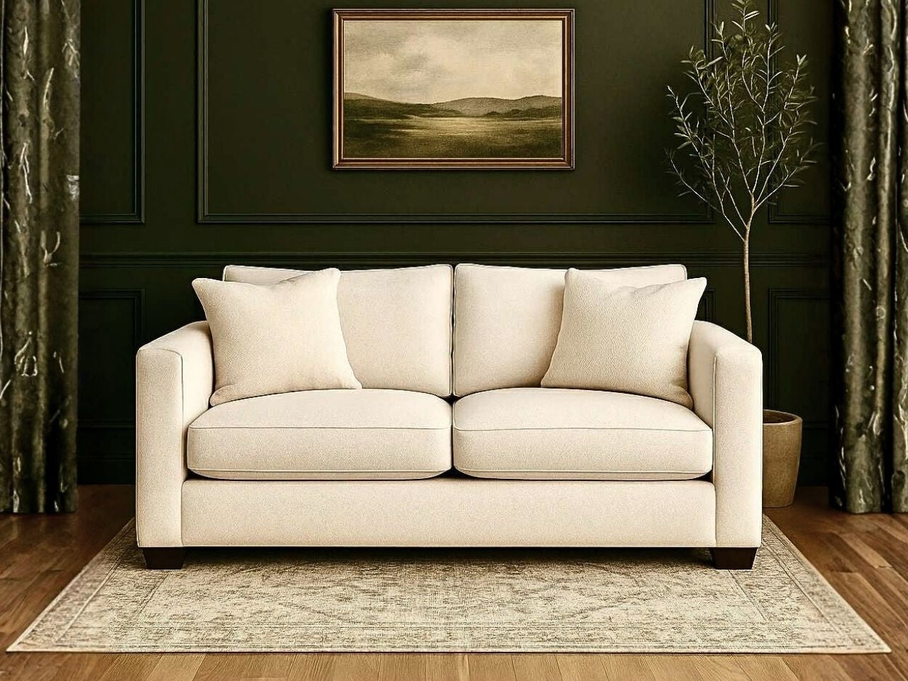 Cloud Skana Loveseat by Showhome furniture