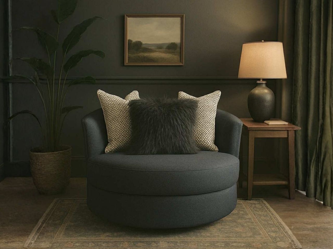 Custom Canadian Made Lennox Nest Chair in Calgary