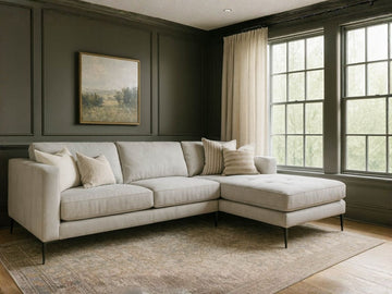 Custom Fabric 2-pc Sectional 🇨🇦 | Calgary Furniture Store