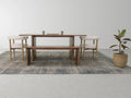 Dallas Dining Table in Calgary in lifestyle photos