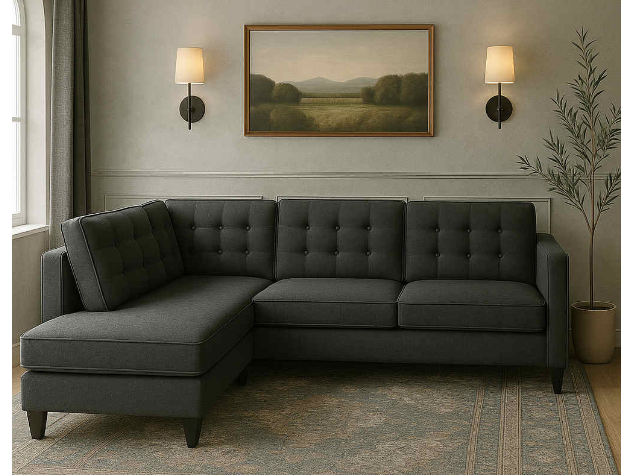 🇨🇦 Lincoln Custom Sectional - Calgary Furniture Store