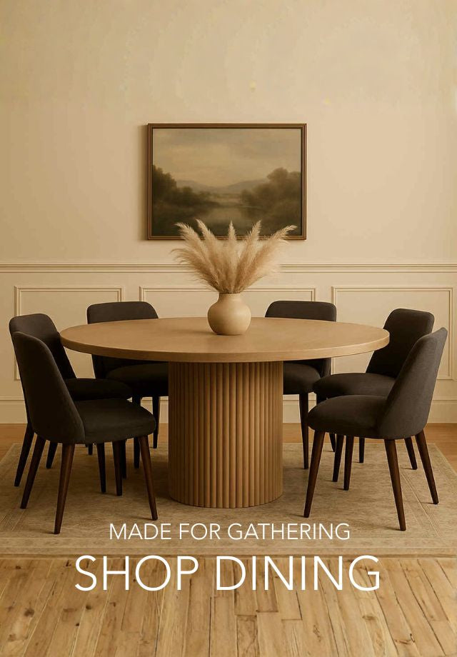 Shop dining tables in Calgary at Showhome Furniture