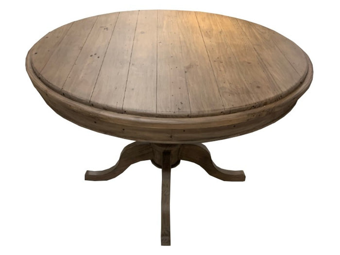 Driftwood Round Dining Table | Calgary Furniture Store