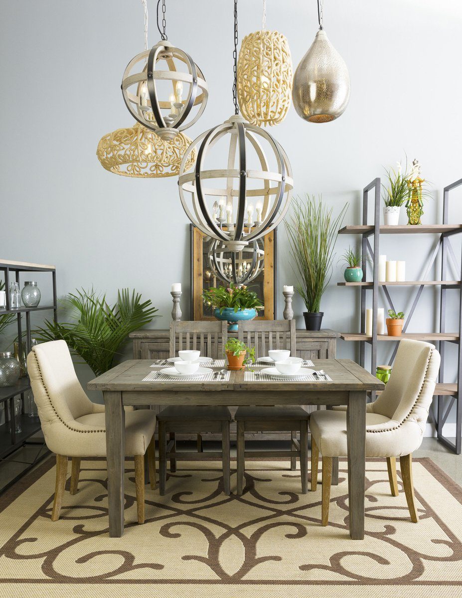 Driftwood Reclaimed Dining Table | Calgary Furniture Store