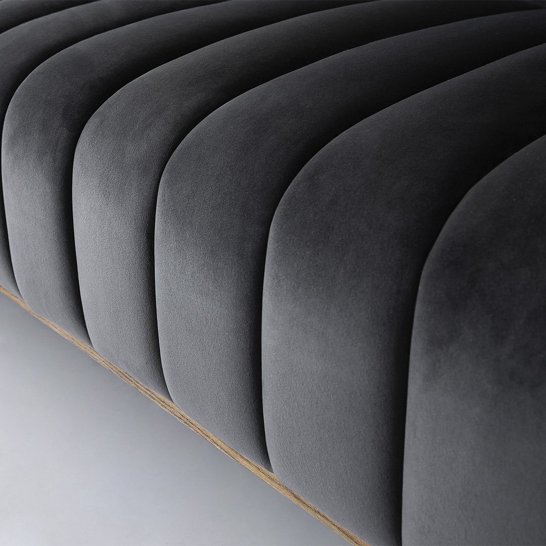 Elliot Sofa Smoke Gray - Calgary Furniture Store