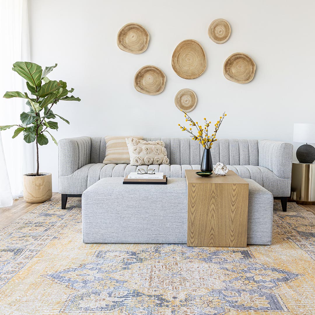 Elliot Stone Sofa - Calgary Furniture Store
