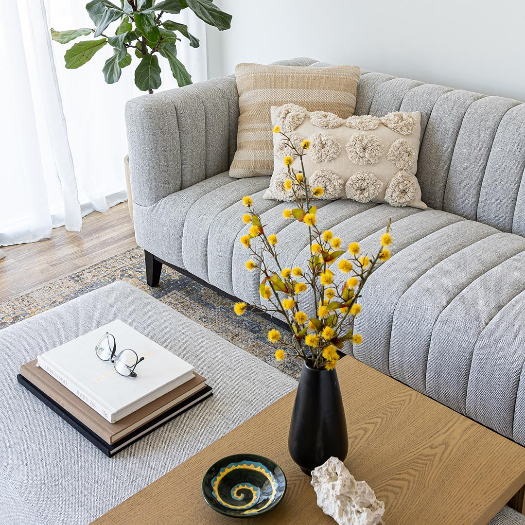 Elliot Stone Sofa - Calgary Furniture Store