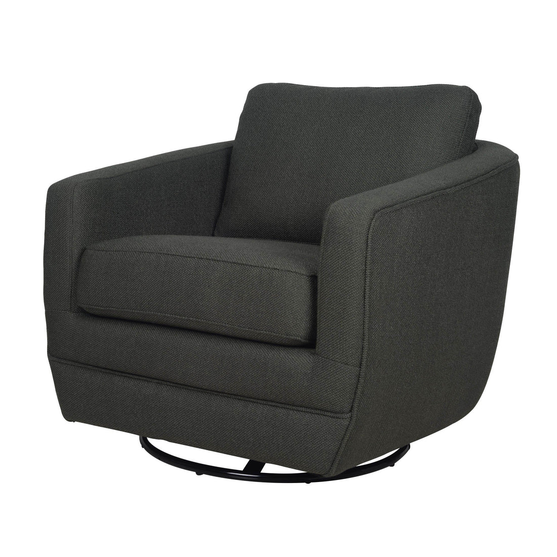 Baltimo Swivel Glider Accent Chair Evergreen