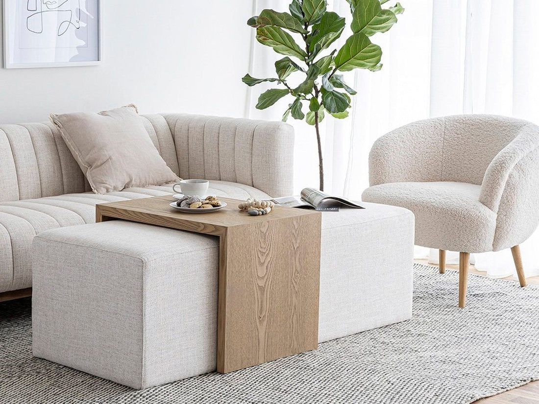 Forest Coffee Ottoman - Calgary Furniture Store