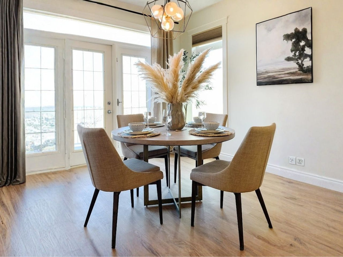 Fritz Dining Chair in a dining room setting. 
