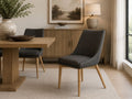 Fritz Dining Chair in Calgary in a dining room setting. 