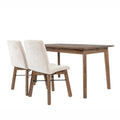 Gia Small Extension Dining Table 140–180 cm Warm Pecan