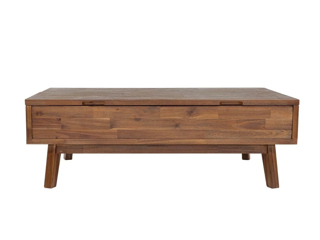 GIA COFFEE TABLE W/ LIFT TOP - WARM PECAN- - Calgary Furniture