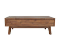 GIA COFFEE TABLE W/ LIFT TOP - WARM PECAN- - Calgary Furniture