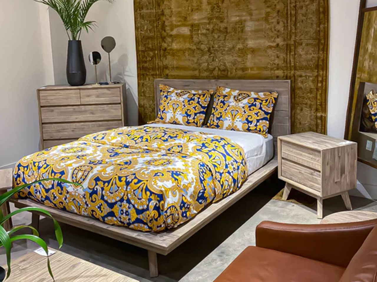 Gia Two Drawer Nightstand | Calgary Furniture Store