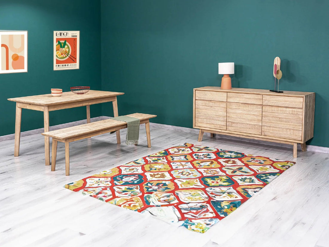 Gia Small Extension Dining Table in Calgary Lifestyle Photos