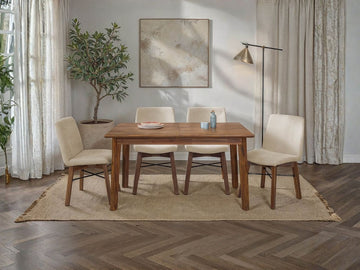 Gia Small Extension Dining Table 140–180 cm Warm Pecan