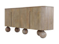 Globe sideboard in Calgary in a white background 