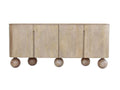 Globe sideboard in Calgary in a white background front view
