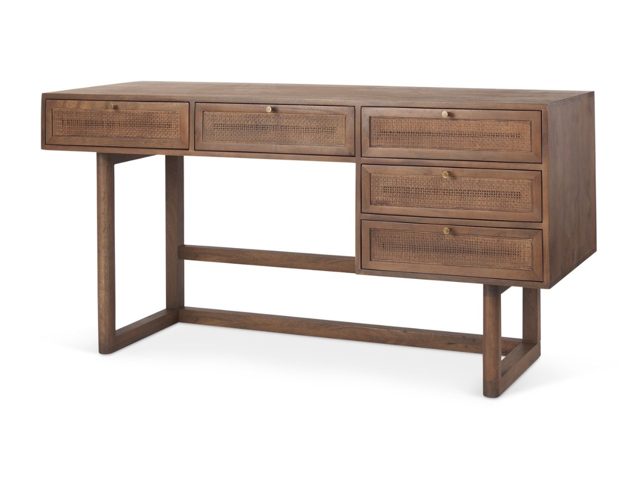 Grier Office Desk in Calgary in a white background