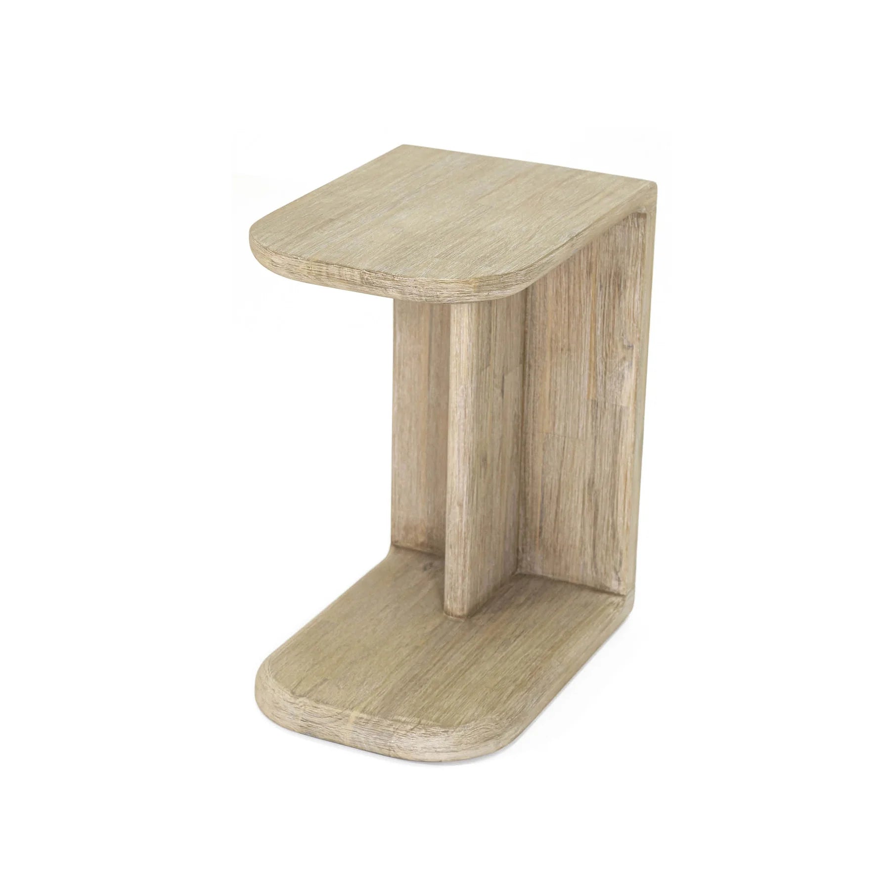Haru C-Shaped Side Table - Calgary Furniture Store