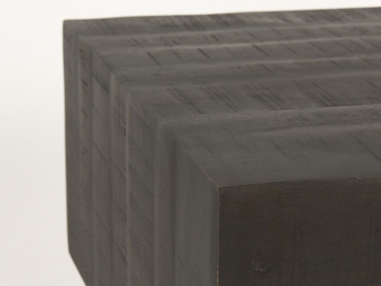 Hayden Coffee Table - Dark Brown - Rectangular - Calgary Furniture Store