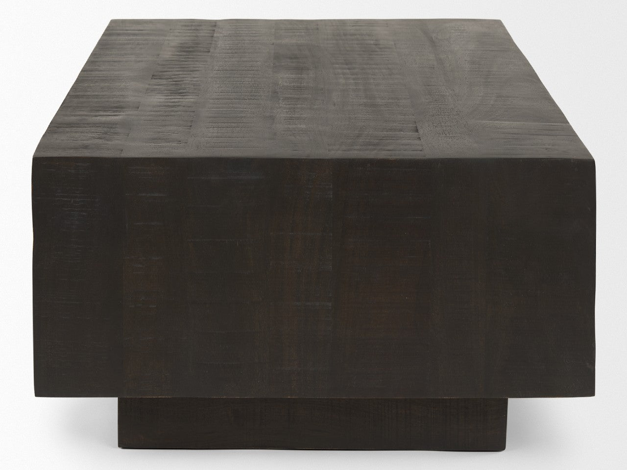 Hayden Coffee Table - Dark Brown - Rectangular - Calgary Furniture Store