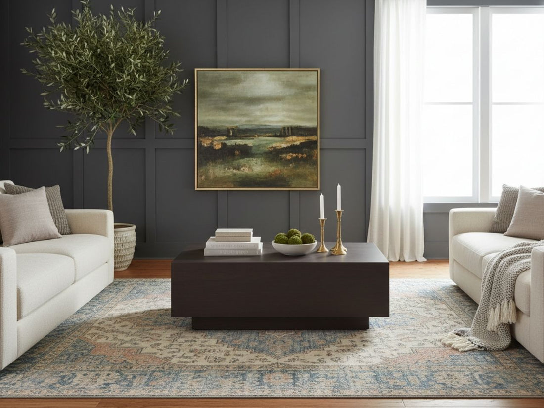 Hayden Coffee Table - Dark Brown in Calgary