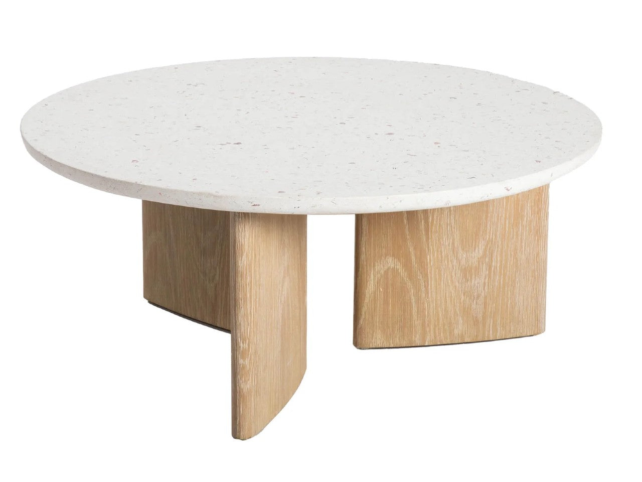 Infinity Coffee Table in Calgary - Seashell Finish